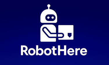 RobotHere.com - Creative brandable domain for sale